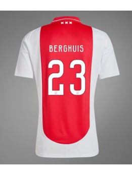 Ajax Steven Berghuis #23 Domaci Dres 2024-25 Kratak Rukavima